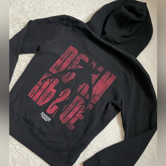 Netflix stranger things Demogorgon zip up hoodie - Picture 16 of 17